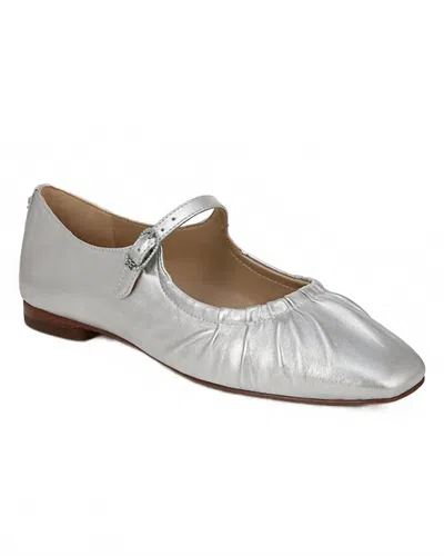 Sam Edelman Women's Micah Mary Jane Flat In Soft Silver In Multi