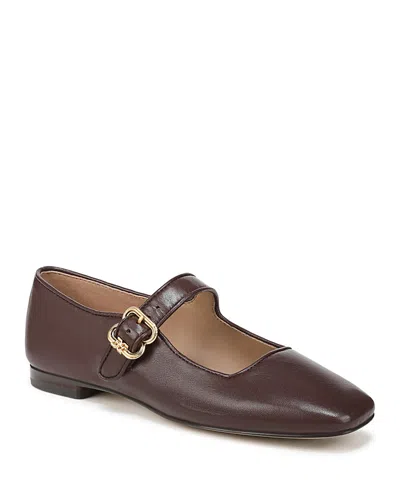 Sam Edelman Women's Michaela Buckled Flats In Brown