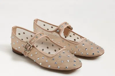 Sam Edelman Women Michaela Flat Shoes In Vintage Pink Mesh