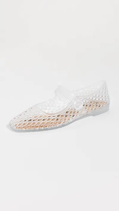 Sam Edelman Women's Michaela Jelly Flats In Clear In Multi