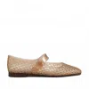 Sam Edelman Michaela Jelly Flats Transparent Brown In Multi