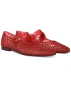 Sam Edelman Michaela Jelly Mary Jane Flat Red Jelly In Red