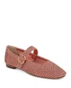 Sam Edelman Michaela Knit Mary Jane Flat In Brown