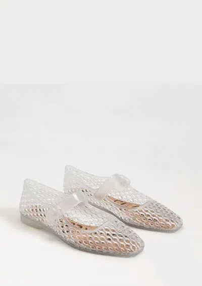Sam Edelman Women's Michaela Mary Jane Flat In Clear Jelly In Multi