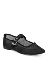 Sam Edelman Michaela Mesh Mary Jane Flat In Black