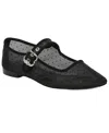 Sam Edelman Michaela Mesh Mary Jane Flat In Black