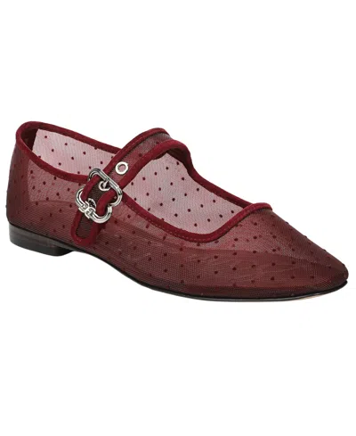 Sam Edelman Michaela Polka-dot Ballet Flats In Red