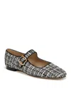 SAM EDELMAN WOMEN'S MICHAELA SQUARE TOE BUCKLED MARY JANE FLATS