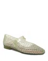 Sam Edelman Michaela Jelly Mary Jane Flat Pear Green Jelly In Green