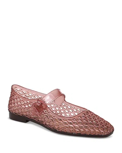 SAM EDELMAN WOMEN'S MICHAELA SQUARE TOE JELLY FLATS