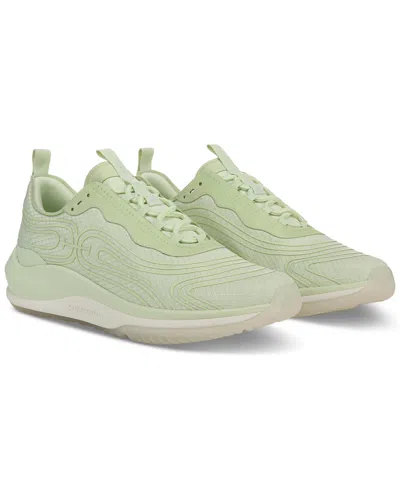 SAM EDELMAN WOMEN'S MILES MIXED-MEDIA LACE-UP SNEAKERS