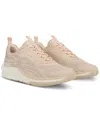Sam Edelman Miles Lace Up Performance Sneaker Ecru Sand Mesh In Ecru Sand Mesh