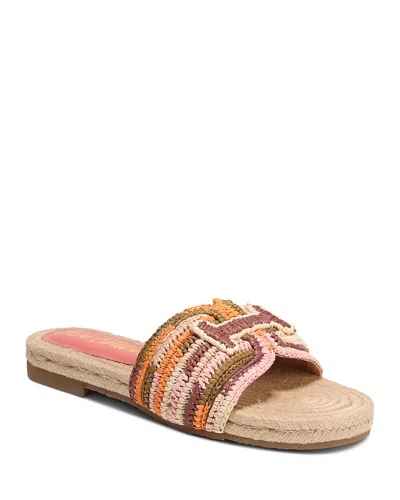 SAM EDELMAN WOMEN'S MIYA WOVEN SLIDES
