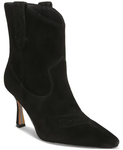 SAM EDELMAN WOMEN'S MOE POINTED-TOE PULL-ON WESTERN BOOTS