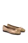 Sam Edelman Women's Monet Flats In Summer Sand/amber Gold In Multi
