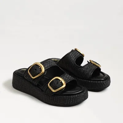 Sam Edelman Women's Nerissa Sandals In Black Weave In Multi