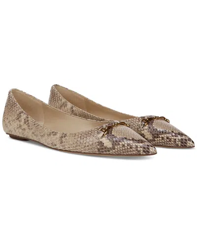 Sam Edelman Women's Nori Flats In Light Oak Multi