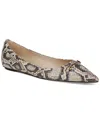 Sam Edelman Nori Pointed Toe Flat In Roccia