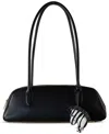 Sam Edelman Women's Nori Leather Bowler Medium Satchel Bag In Black