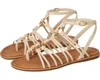 Sam Edelman Women's O-ring Gladiator Thong Sandals In Ecru Sand In Multi