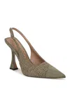 Sam Edelman Odette Slingback Pointed Toe Pump In Gray