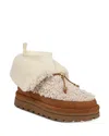 Sam Edelman Olin Lug Sole Booties In White