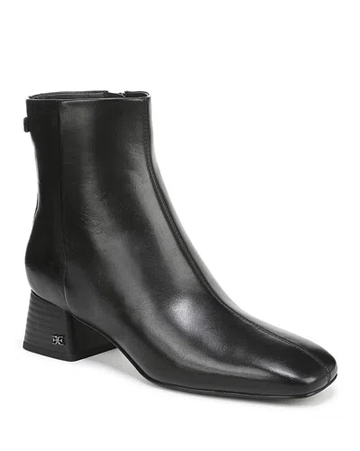 Sam Edelman Women's Paige Leather Booties In Black