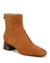 Sam Edelman Paige Ankle Bootie Amber Brown Leather In Amber Brown