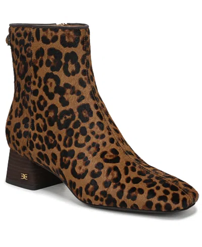 Sam Edelman Women's Paige Zipper Booties In Multi