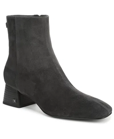 Sam Edelman Women's Paige Zipper Booties In Gray