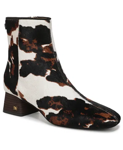 Sam Edelman Women's Paige Zipper Booties In Multi