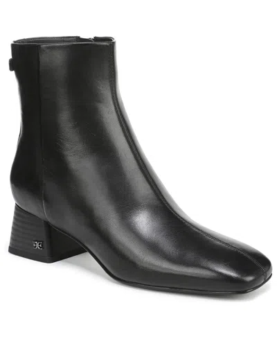Sam Edelman Women's Paige Zipper Booties In Black
