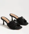 Sam Edelman Women's Paisley Heel In Black Ribbon In Multi