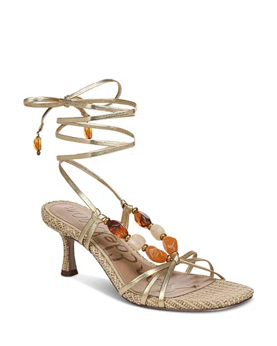 Sam Edelman Paloma Sandal In Gold
