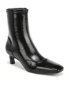 Sam Edelman Women's Pammy Pull On Short Boots In Black Leather