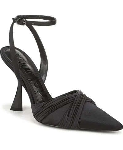 Sam Edelman Women's Patrice Ankle Strap Pumps In Black