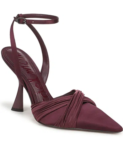 Sam Edelman Women's Patrice Ankle Strap Pumps In Brown