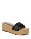 Sam Edelman Pauleena Platform Wedge Slide Sandal In Black