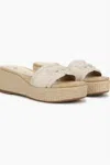 Sam Edelman Women's Pauleena Slide Sandal In Ivory In Multi