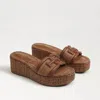 Sam Edelman Women's Pauleena Woven Sandal In Brown Weave In Multi