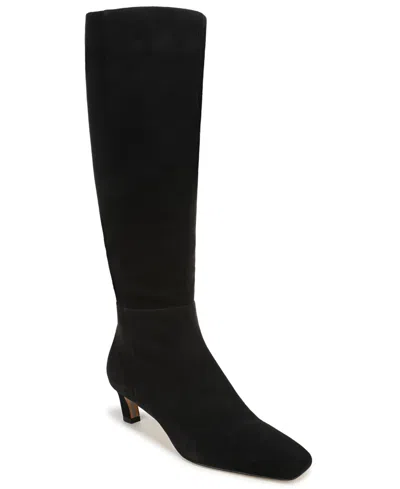 Sam Edelman Women's Perla Square Toe Tall Boots In Black