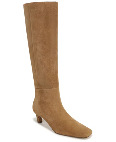 Sam Edelman Women's Perla Square Toe Tall Boots In Brown
