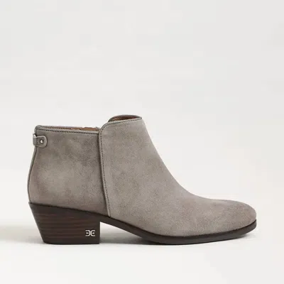 Sam Edelman Women's Petty Ankle Boots In Gray Suede In Grey