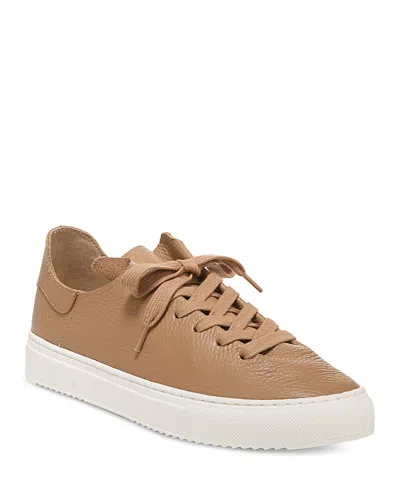 Sam Edelman Women's Poppy Lace Up Low Top Sneakers In Brown