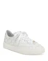 Sam Edelman Poppy Woven Sneaker In White