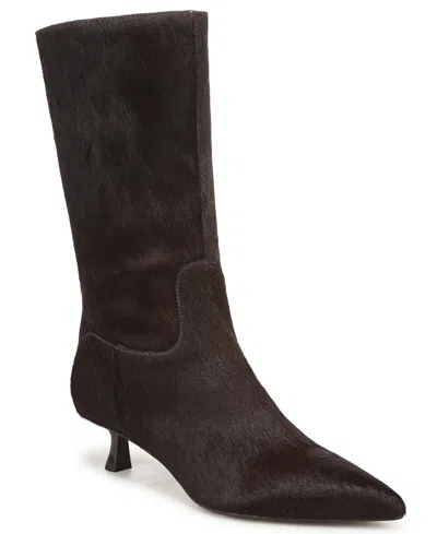 Sam Edelman Women's Ramona Pointed Toe Mid Calf Boots In Brown