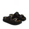 Sam Edelman Women's Reid Buckle Platform Sandal In Black Woven