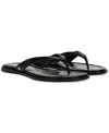 Sam Edelman Remi Thong Sandals In Black Leather