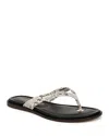 Sam Edelman Women's Remi Thong Flat Sandals In Roccia