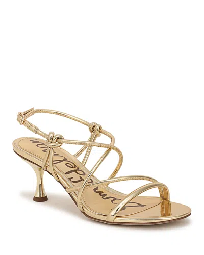 Sam Edelman Women's Riana Strappy Sandals In Gold